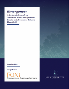 Cover page of a new review of research on emergence, written by George Musser.