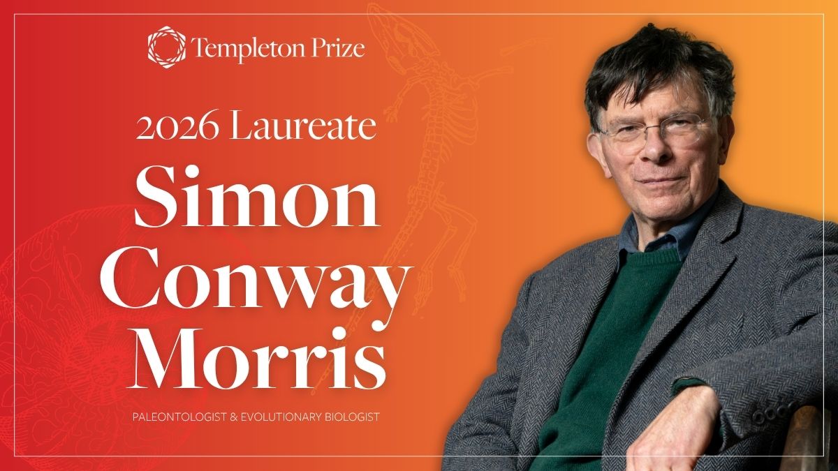 Professor Simon Conway Morris Awarded 2026 Templeton Prize
